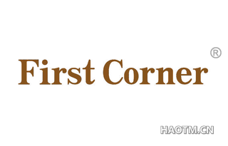 FIRST CORNER