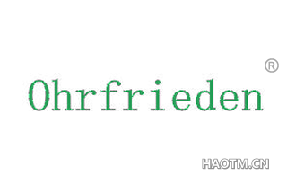 OHRFRIEDEN