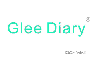 GLEE DIARY