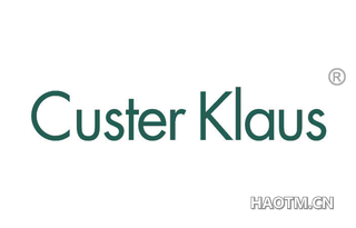 CUSTER KLAUS