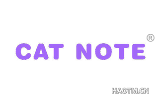 CAT NOTE
