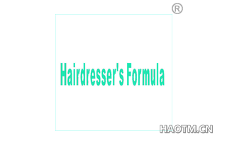 HAIRDRESSER S FORMULA
