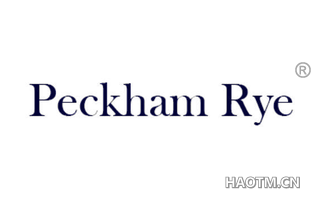 PECKHAM RYE