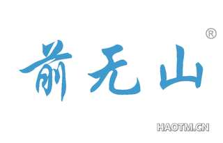 前无山 