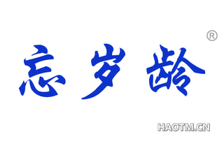 忘岁龄 