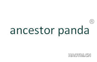 ANCESTOR PANDA