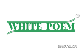 WHITE POEM