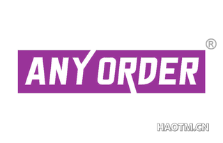 ANY ORDER