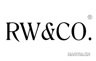 RW&CO.