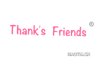 THANK＇S FRIENDS