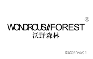 沃野森林 WONDROUS FOREST