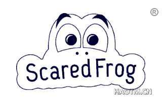 SCARED FROG