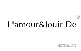 LAMOUR&JOUIR DE