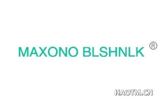 MAXONO BLSHNLK