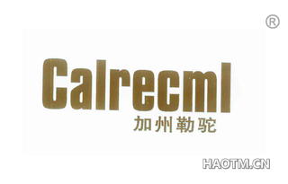 加州勒驼 CALRECML