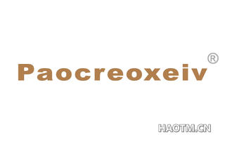 PAOCREOXEIV