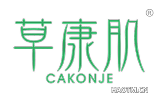 草康肌 CAKONJE