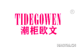 潮柜欧文 TIDEGOWEN