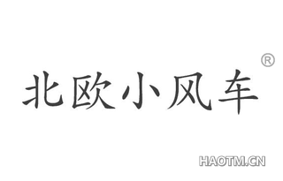 北欧小风车 