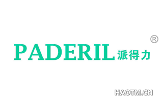 派得力 PADERIL