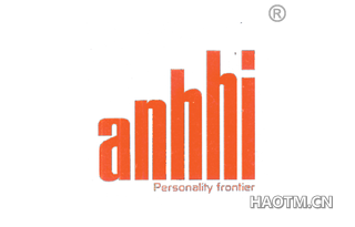 ANHHI PERSONALITY FRONTIER