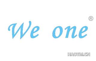 WE ONE