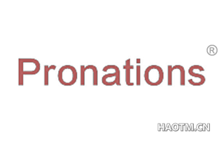  PRONATIONS