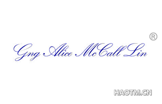 GNG ALICE MC CALL LIN