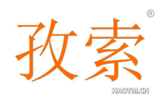 孜索 