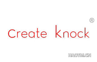  CREATE KNOCK