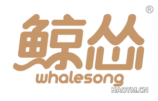 鲸怂 WHALESONG