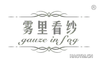 雾里看纱 GAUZE IN FOG