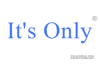  IT S ONLY