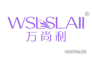 万尚利 WSLSLAII