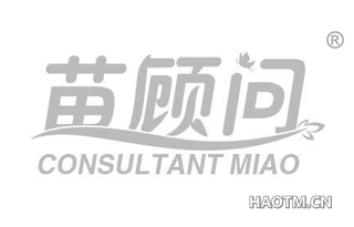 苗顾问 CONSULTANT MIAO