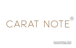 CARAT NOTE