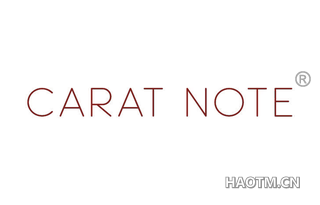 CARAT NOTE