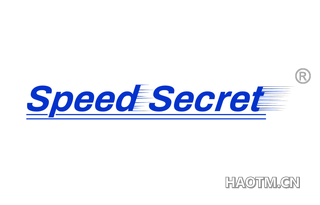 SPEED SECRET