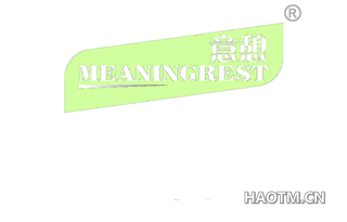 意憩 MEANINGREST