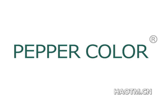 PEPPER COLOR