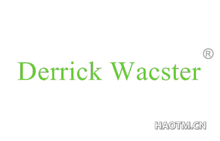  DERRICK WACSTER