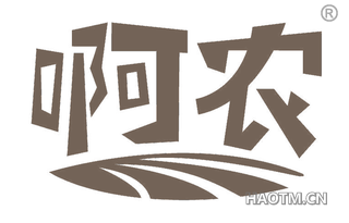 啊农 
