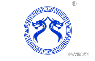 双龙图形