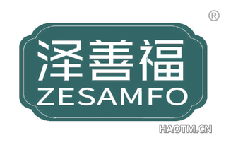 泽善福 ZESAMFO