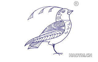 啄木鸟图形