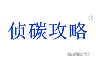 侦碳攻略 
