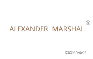 ALEXANDER MARSHAL