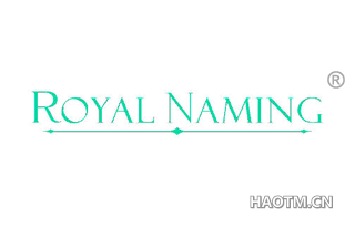 ROYAL NAMING