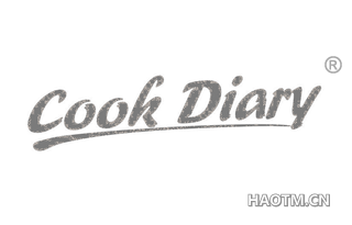  COOK DIARY