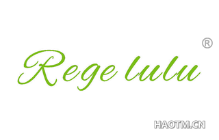  REGE LULU